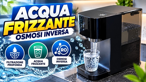 Hydrofast C300 depuratore acqua frizzante a osmosi inversa