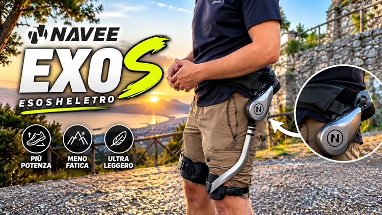 NAVEE EXO S Pro esoscheletro AI per trekking e camminata